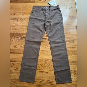 Onassis Men’s Cavalry Twill 5 Pocket in Fossil Chinos Size 30/32 Linen Blend